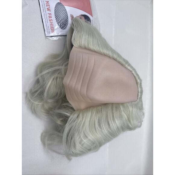 Men's Clown Wig Short Afro Wig Cosplay Bald Halloween Party Costume New *READ... - Picture 3 of 16